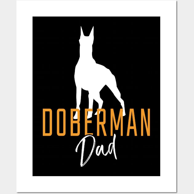 Doberman Dad Wall Art by Stoney09